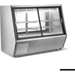 Bonvue Dual-Access Refrigerated Deli, Meat and Seafood Display Case - AMS-18DD