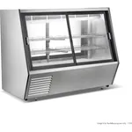 Bonvue Dual-Access Refrigerated Deli, Meat and Seafood Display Case - AMS-18DD