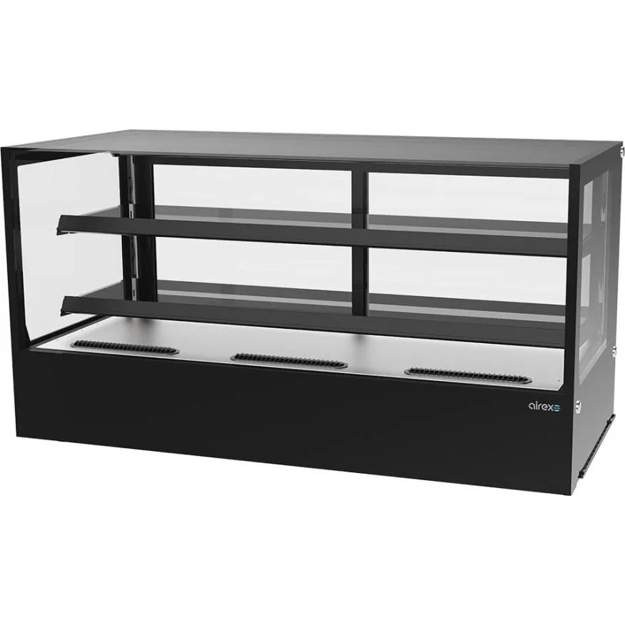Airex Countertop Refrigerated Square Food Display AXR.FDCTSQ.12