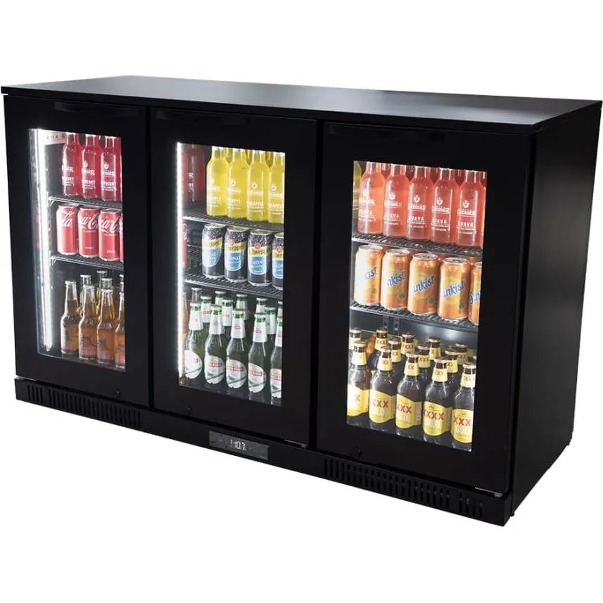 Airex 3 Door Refrigerated Back Bar AXR.MEBBC.3D