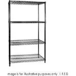 B24/30 Four Tier Shelving - 610 mm deep x 1880 high x 760 width