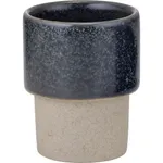 Brew Pottery-Grey Cast Espresso Tumbler Stack No Hdl 90ml