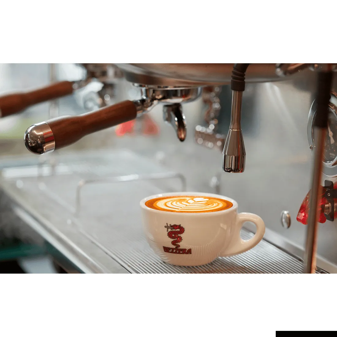 Bezzera VICTORIA White 3-Group Professional Espresso Machine