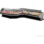 Tecnodom Corner External Glass CURVED FRONT GLASS DELI DISPLAY CN90E