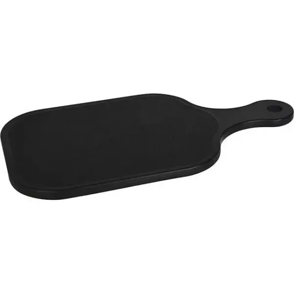 Cutting Board Polyethylene Paddle Black 235x190mm