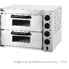 Bakermax Compact Countertop Double Deck Electric