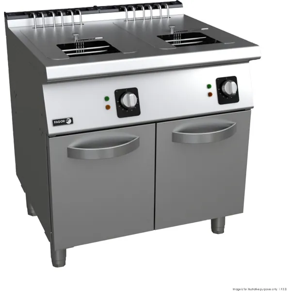 Fagor Kore 700 Fryer with 2x15L Tank and 2 Baskets  F-E7215