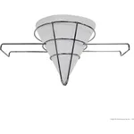 FM-CF 10" Conical Cooking Oil Filter Holder