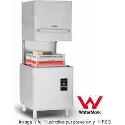Asber Tech Line GE-H500BDD Pass-Through Hood Dishwasher