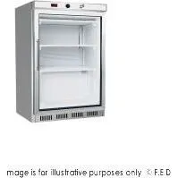 Thermaster Display Freezer with Glass Door - HF200G S/S