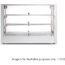Bonvue Countertop Self Service Heated Food Display