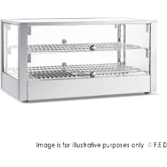 Bonvue Countertop Self Service Heated Food Display