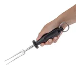 Hygiplas Cooks Fork Black - 6" Prongs view 4