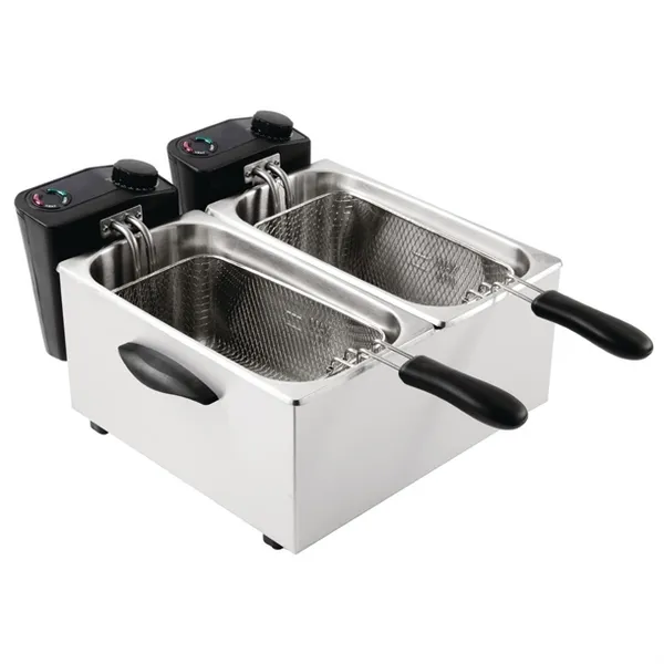 Caterlite Light Duty Fryer - 2x3.5Ltr - 2x2.2kW