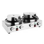 Apuro Double Round Waffle Maker view 3