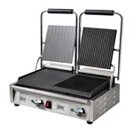 Apuro Contact Grill Double Flat Left/Ribbed Right view 3