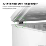 Thermaster 600L Chest Freezer with Stainless Steel Lids view 8