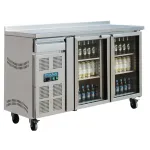 Polar U-Series Premium Bar Fridge 2 Door St/St 366ltr