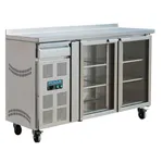 Polar U-Series Premium Bar Fridge 2 Door St/St 366ltr view 4