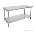 1200-7-WB Economic 304 Grade Stainless Steel Table 1200x700x900