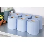 Jantex Centrefeed Blue Roll Paper Towels [6 Pack] view 13