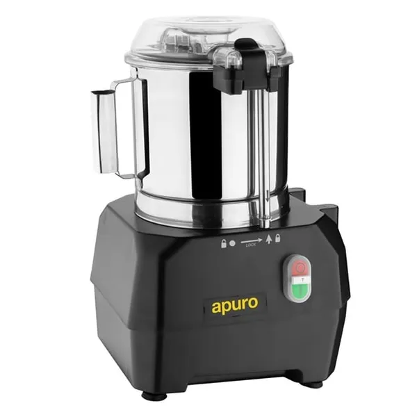 Apuro Cutter Bowl 5Ltr with Veg Prep Attachment & 4 discs