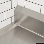 Modular System Clean Dish Table with Splashback view 9