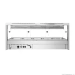 Bonvue BM17TC bain marie front view showing stainless steel construction, open-top pan, and control panel with dial and digital display.
