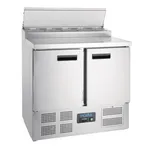 Polar G-Series Pizza Prep Counter Fridge 254ltr view 11