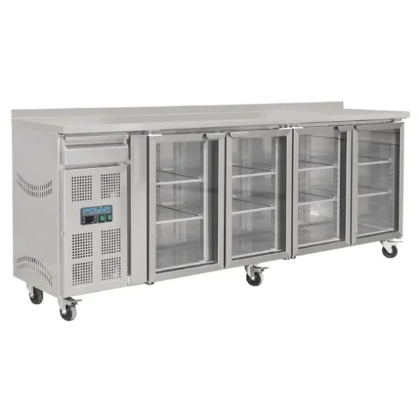 Polar U-Series Premium Bar Fridge 4 Door St/St - 720ltr