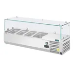 Polar G-Series Countertop Prep Fridge 3x 1/3gn & 1x 1/2gn view 3