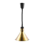 Apuro Retractable Conical Heat Shades - Gold Finish