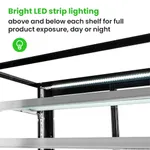 Bonvue Elite Cold Displays with 2 shelves - CL1200-2S view 5
