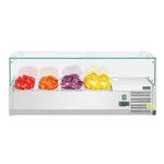 Polar G-Series Countertop Prep Fridge 3x 1/3gn & 1x 1/2gn view 5
