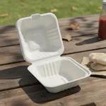 PakMax 6x6" Sugarcane Clamshell view 2