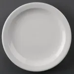 Edlp - Olympia Athena Narrow Rimmed Plate - 205mm 8" (box 12) view 5