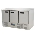 Polar G-Series Triple Door Counter Fridge 368ltr view 14