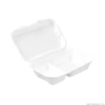 PakMax 9x6" Sugarcane Clamshell 2 Compartment