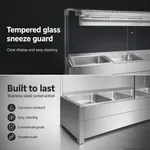 Bonvue Square Countertop Wet and Dry Bain Marie - BM14SC view 7
