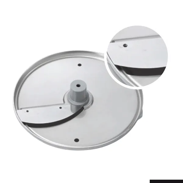 Dito Sama P4U stainless steel slicing disc with central hub and curved blade segment
