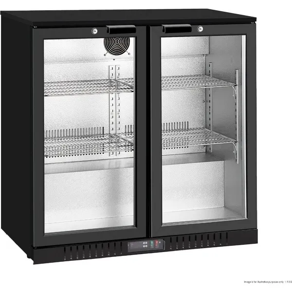 Thermaster Under Bench Double Heated Glass Doors B