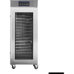Baker Max Proofer Cabinet Mpr 16 front view with glass door, vertical handle, and digital control panel with orange readouts