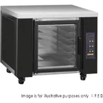 Bakermax Proofer Cabinet Mpr 6 front view with black body, glass door, and digital control panel