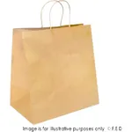 PakMax Jumbo Twist Handle Kraft Paper Bags