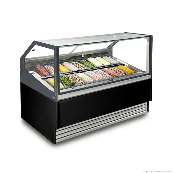 Bonvue Gelato Ice Cream Display Showcase Sgd 18B