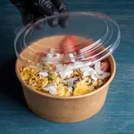 PakMax 150mm PET Bowl Lid
