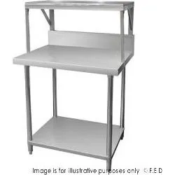 Heavy Duty Salamander Bench with Shelf Braces