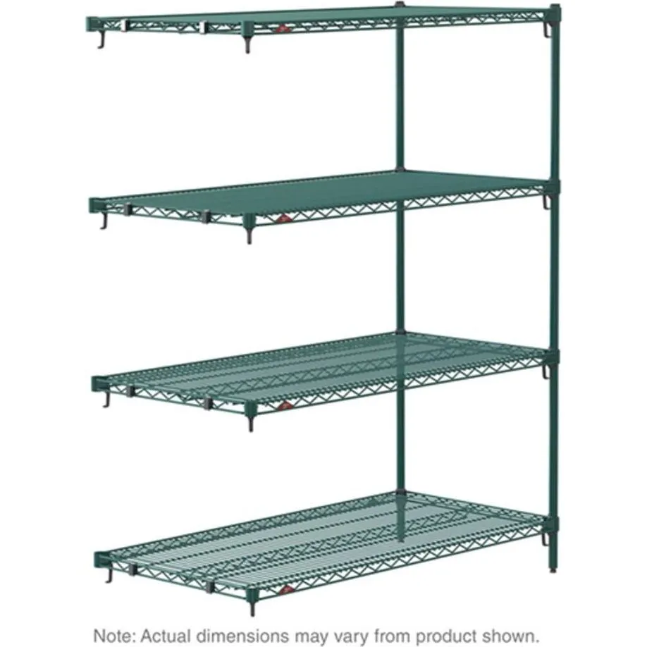 Metro Super Erecta Add-On Wire Shelving - 4 Tier 14 X 30 X 74"
