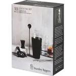 Cocktail Set 10pce Matte Black