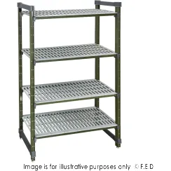 Modular System Poly Coolroom Shelving Starter Kit – PCU24/42